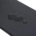 Borde de goma para quitanieves negro 180x15x1 cm