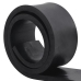 Borde de goma para quitanieves negro 200x15x2 cm