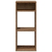 Estantería madera ingeniería madera envejecida 34x31x80 cm