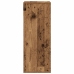 Estantería madera ingeniería madera envejecida 34x31x80 cm