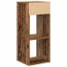 Estantería madera ingeniería madera envejecida 34x31x80 cm