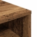 Estantería madera ingeniería madera envejecida 34x31x80 cm