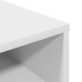 Estantería librería madera contrachapada blanco 34x31x80 cm