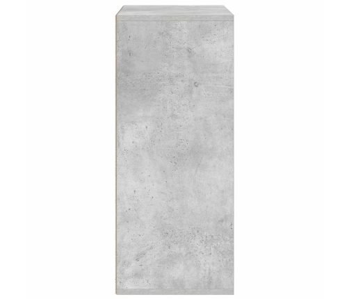 Estantería madera contrachapada gris hormigón 60x30x71,5 cm