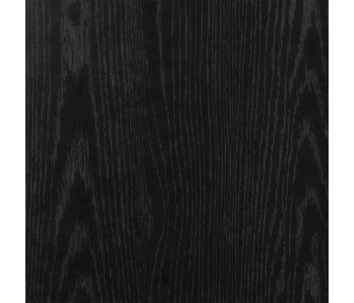 Librería de madera contrachapada roble negro 40x24x77 cm