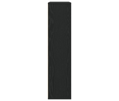 Estantería de madera de ingeniería roble negro 89x24x101,5 cm