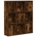 Estantería madera de ingeniería roble ahumado 89x24x101,5 cm