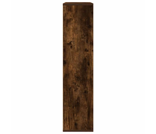 Estantería madera de ingeniería roble ahumado 89x24x101,5 cm