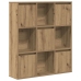 Estantería de madera de ingeniería roble artisan 89x24x101,5 cm
