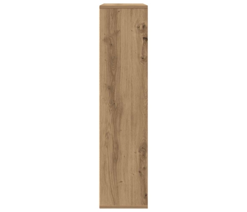 Estantería de madera de ingeniería roble artisan 89x24x101,5 cm