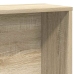 Estantería de madera de ingeniería roble sonoma 60x24x120 cm