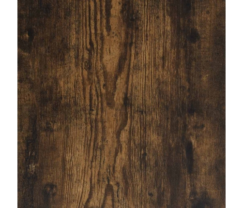 Escritorio de madera contrachapada roble ahumado 100x45x75 cm