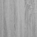 Escritorio de madera contrachapada gris sonoma 100x45x75 cm