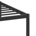 Estructura de cama sin colchón roble marrón 107x203 cm