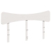Estructura de cama sin colchón madera de pino blanca 150x200 cm