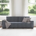 Sofá de 3 plazas terciopelo gris oscuro 180 cm