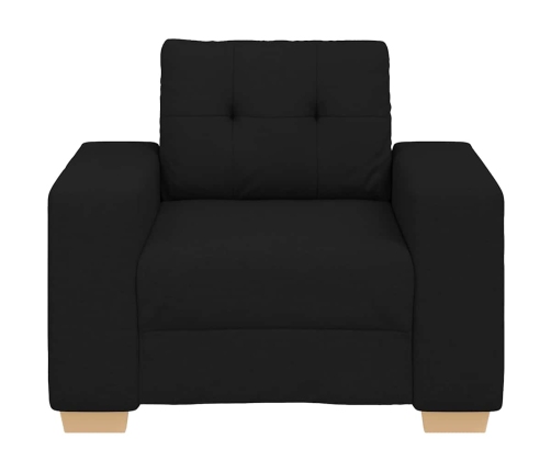 Sillón de tela negro 59 cm