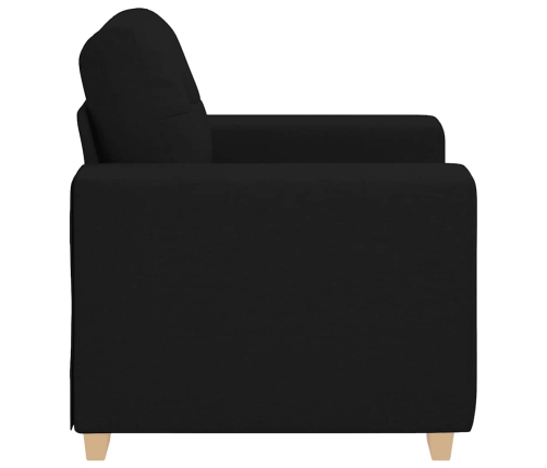 Sillón de tela negro 59 cm