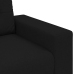 Sillón de tela negro 59 cm