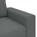 Sillón Sofá Tela Gris Oscuro 60 cm