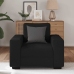 Sillón de tela negro 60 cm