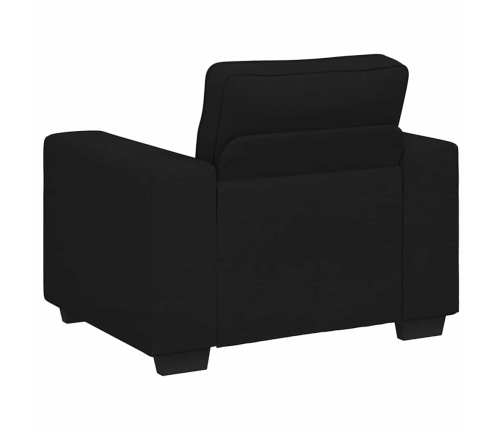 Sillón de tela negro 60 cm