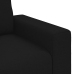 Sillón de tela negro 60 cm