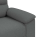 Sillón Sofá Tela Gris Oscuro 60 cm