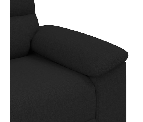 Sillón de tela negro 60 cm