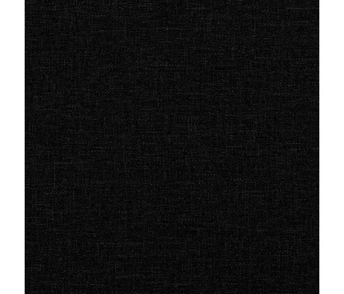Sillón de tela negro 60 cm