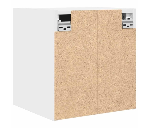 Mesillas de noche de pared 2 uds blanco 38x34x40 cm