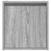 Mesillas de noche de pared 2 uds gris Sonoma 38x34x40 cm