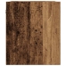 Mesillas de noche de pared 2 uds madera vieja 38x34x40 cm