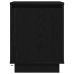 Mesillas de noche con luces LED 2 uds negro 38x34x50 cm