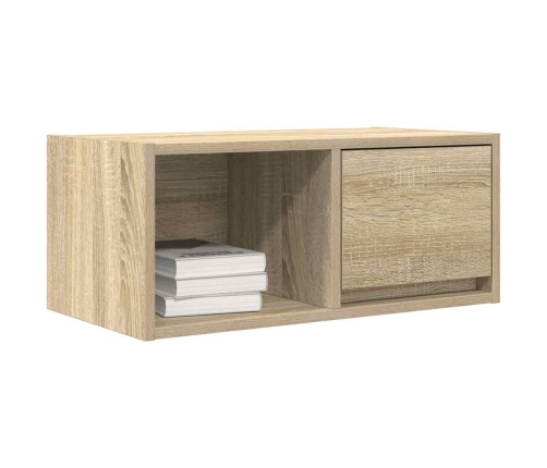 Muebles de TV 2 uds madera ingeniería roble Sonoma 60x31x25,5cm