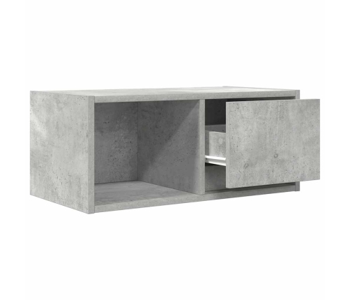 Mueble de TV madera de ingeniería gris hormigón 60x31x25,5 cm