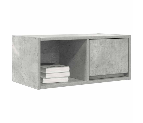 Muebles de TV 2uds madera ingeniería gris hormigón 60x31x25,5cm