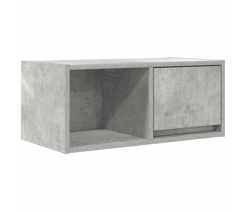 Muebles de TV 2uds madera ingeniería gris hormigón 60x31x25,5cm