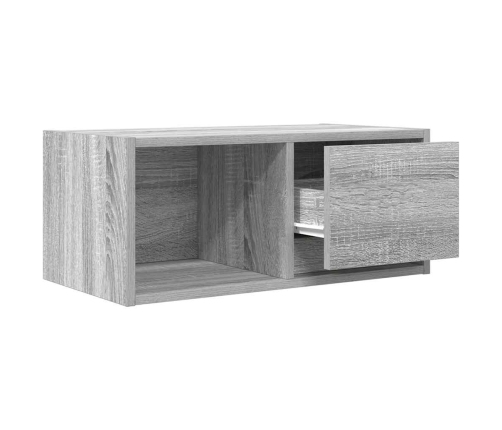 Mueble de TV madera contrachapada gris Sonoma 60x31x25,5 cm