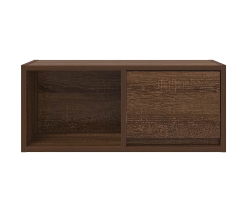 Muebles de TV 2uds Roble marrón 60x31x25,5 cm Madera ingeniería