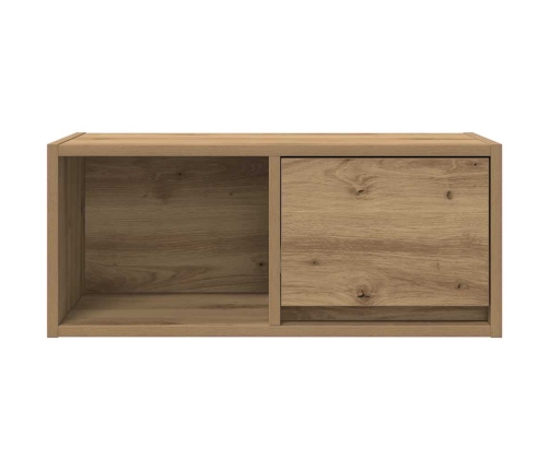 Mueble para TV madera de ingeniería roble artisan 60x31x25,5 cm