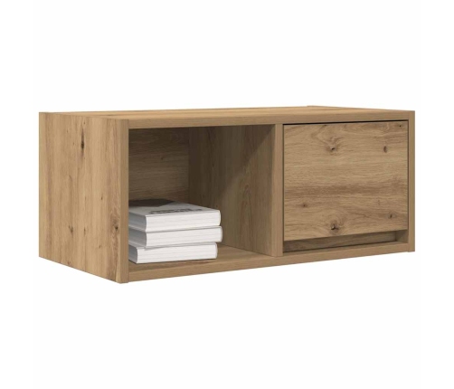 Muebles para TV 2 uds madera roble artisan 60x31x25,5 cm