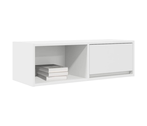 Muebles de TV 2 uds Blanco 80x31x25,5 cm Madera de ingeniería