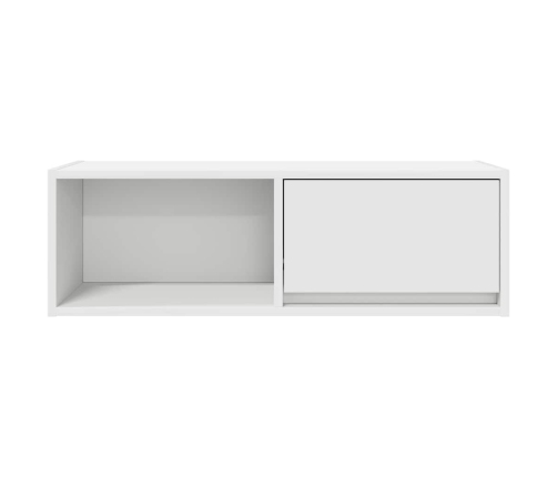 Muebles de TV 2 uds Blanco 80x31x25,5 cm Madera de ingeniería