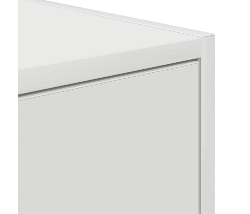 Muebles de TV 2 uds Blanco 80x31x25,5 cm Madera de ingeniería