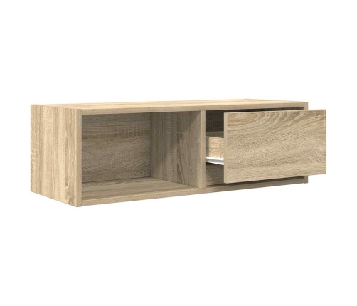 Mueble de TV de roble Sonoma 80x31x25,5 cm Madera de ingeniería