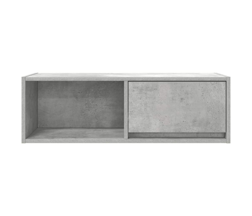 Muebles de TV 2uds madera ingeniería gris hormigón 80x31x25,5cm