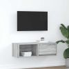 Mueble de TV madera de ingeniería gris Sonoma 80x31x25,5 cm