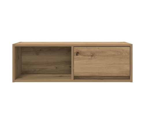 Mueble para TV madera de ingeniería roble artisan 80x31x25,5 cm