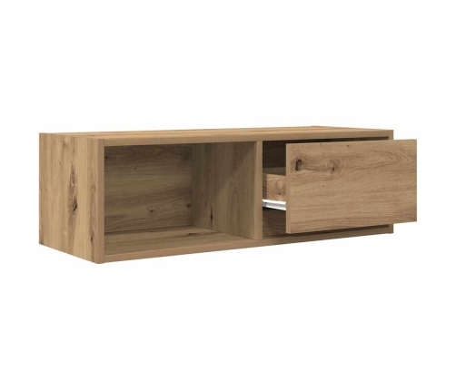 Muebles para TV 2 uds madera roble artisan 80x31x25,5 cm